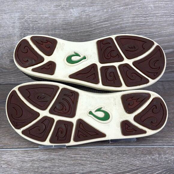 Olukai Nohea Mesh Mens Size 8/EU 41 Brown Slip On Collapsible Heel Sneakers - Picture 8 of 12